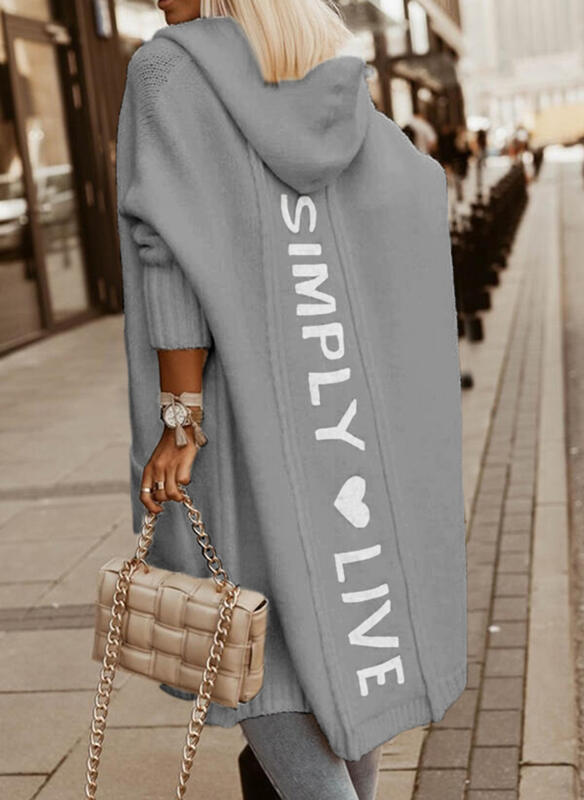 Crista Comfortabel Lang Vest met Capuchon: Warm, Stijlvol & Inspirerend