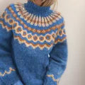 Orelia - Pull Rétro Élégant d'Hiver